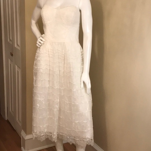Melissa Sweet Dresses & Skirts - 🌺NWT MELISSA SWEET Sweetheart Lace Ivory Dress🌺